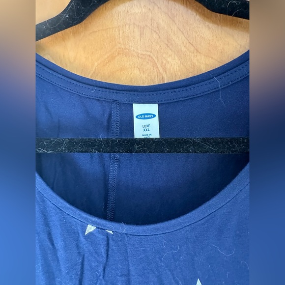 Old Navy Star-Spangled navy tank, size XXL NWT - Picture 3 of 5